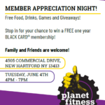 PLANET FITNESS NEW HARTFORD COMMUNITY OPEN HOUSE